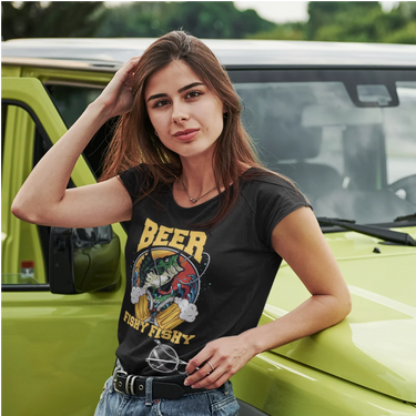 Beer Fishy Fishy 2 T-Shirt for Women